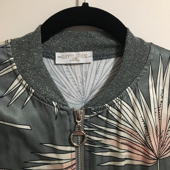 Sunny Studio Satin Jacket | Size S/M | NWOT - Picture 6 of 8